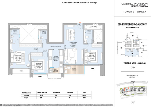 Godrej Horizon_Tower3_Cutsheet_Wing A